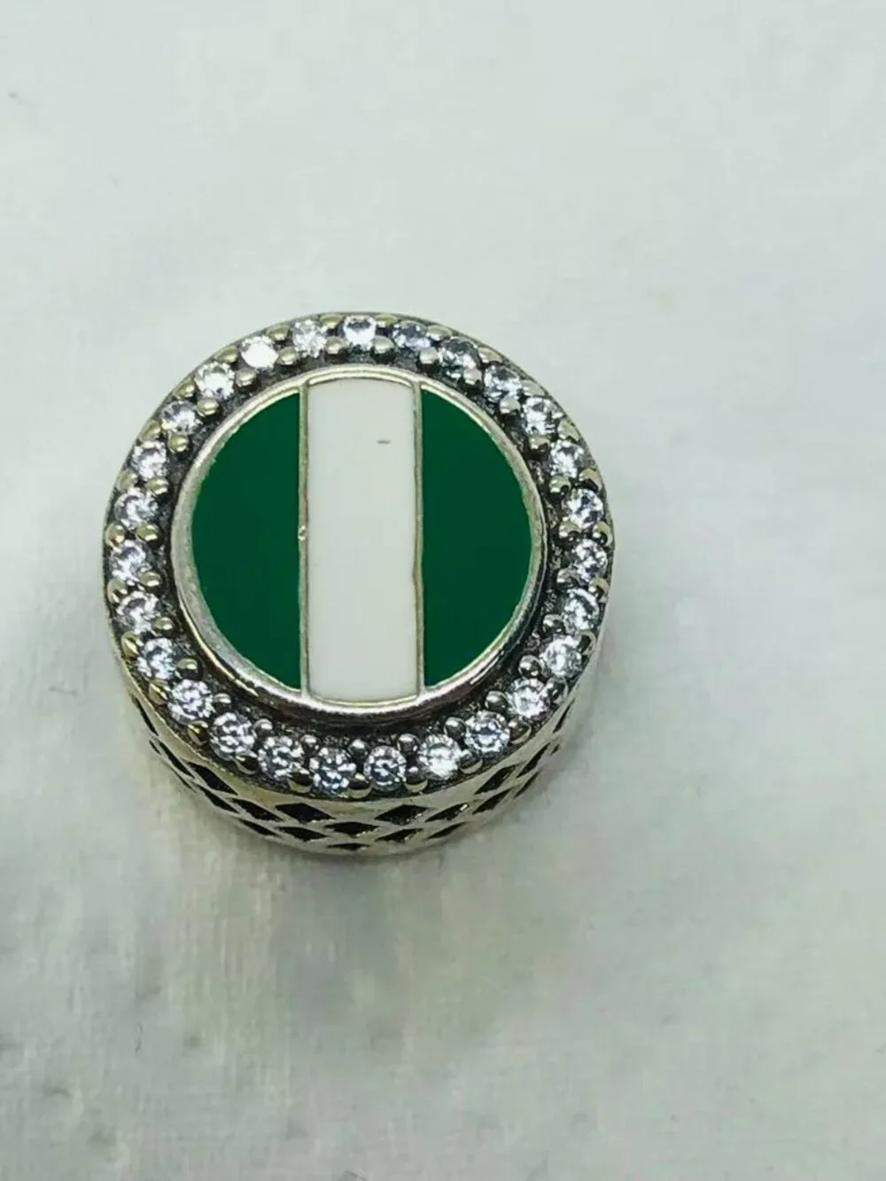 ✨ ✨Pandora Nigeria Flag Exclusive bead Charm Pendant